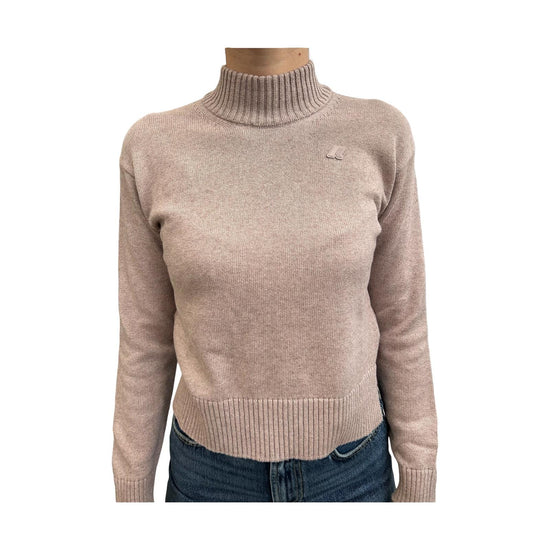 Maglione Agata Cotton Cashmere Pink Fawn Melange K81341W KA1 K-way 