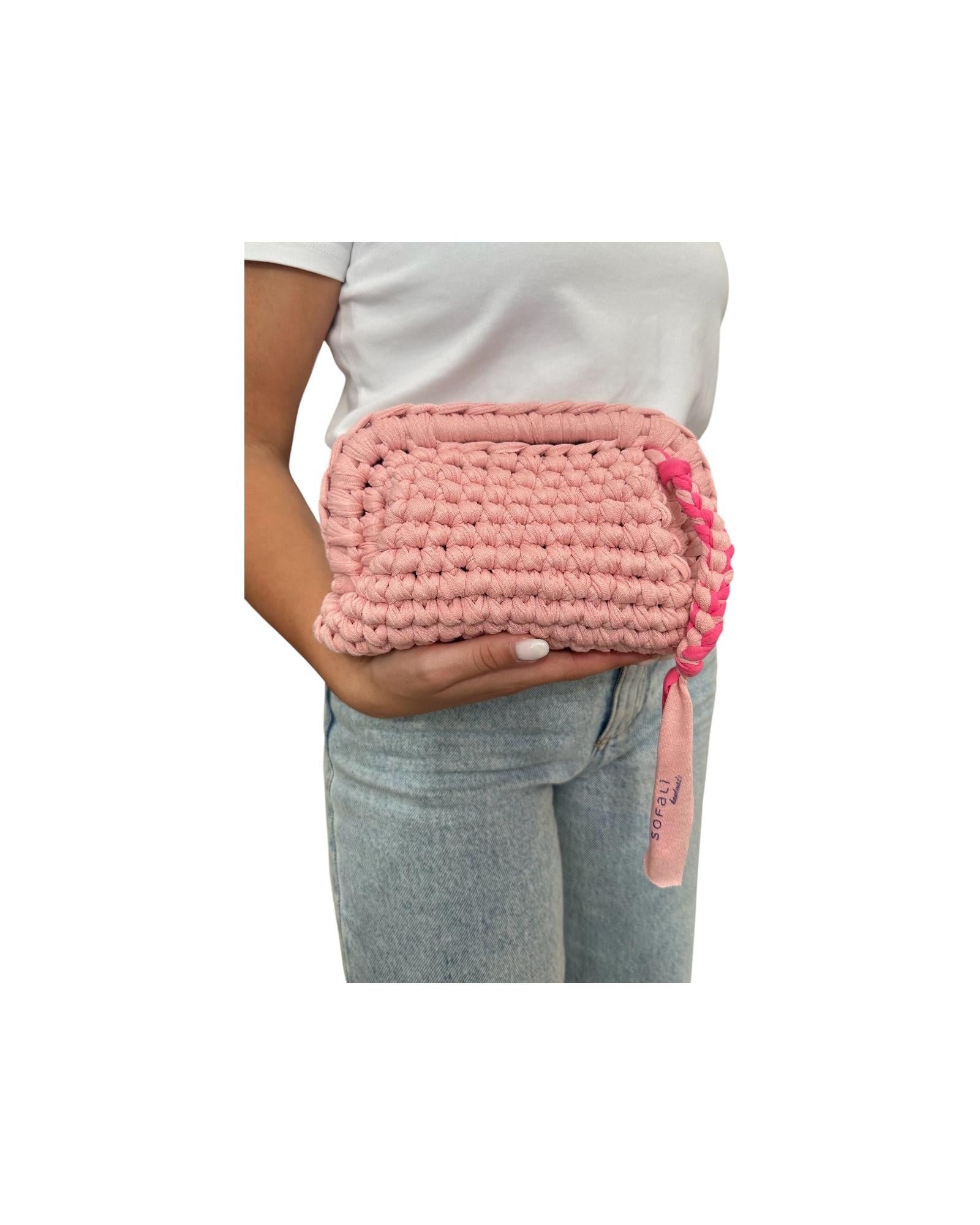 Clutch Bag Sofalina media Rosa SOFALINA ROSA SOFALI'