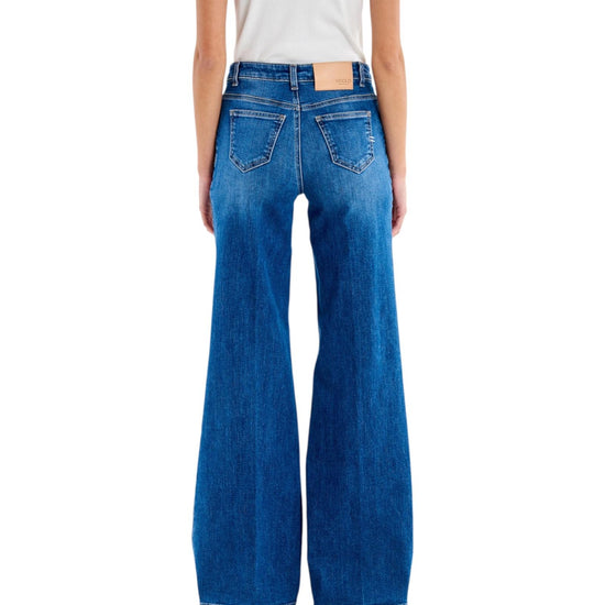 Jeans Giudith con bottoni Denim blu DAB5047 DENIM BLU VICOLO 