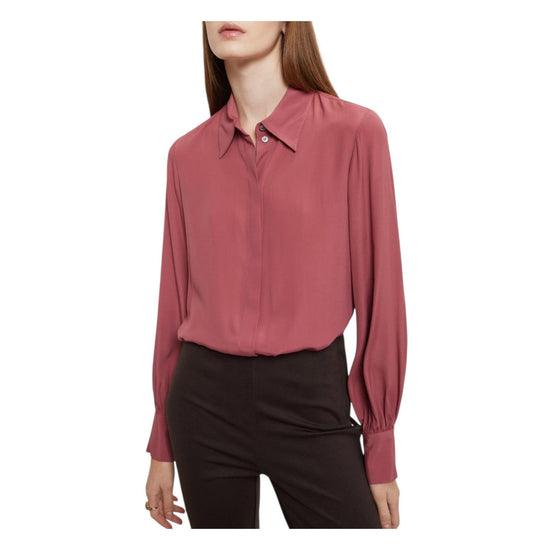Camicia fluida Mouve Wood BNT DC4986 MOUVE WOOD OTTOD'AME 