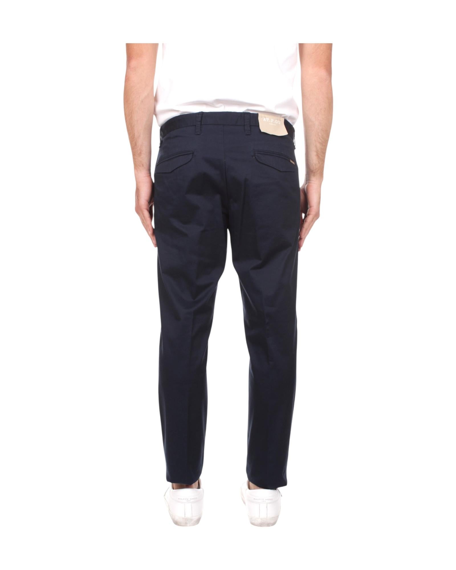 Pantalone Sasa chino slim fit, blue navy. A301SASA45TP200/T- 799 AT.P.CO 