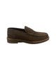 Moccasin in suede Testa di moro