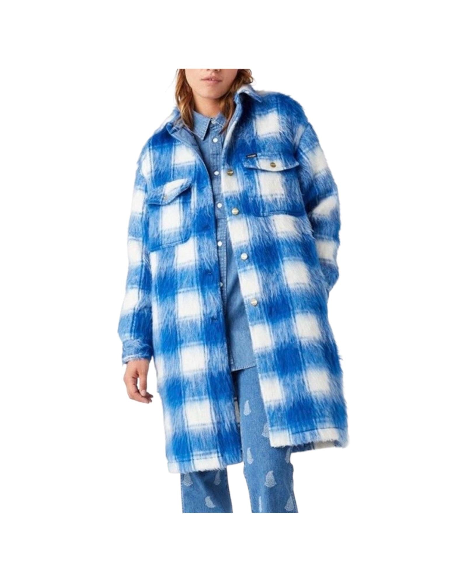 Cappotto over Blue W4T5WOB10 DAPHNE BLUE WRANGLER 