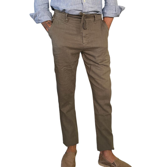 Pantalaccio misto lino Militare GK713 MILITARE RE.VI.VAL 