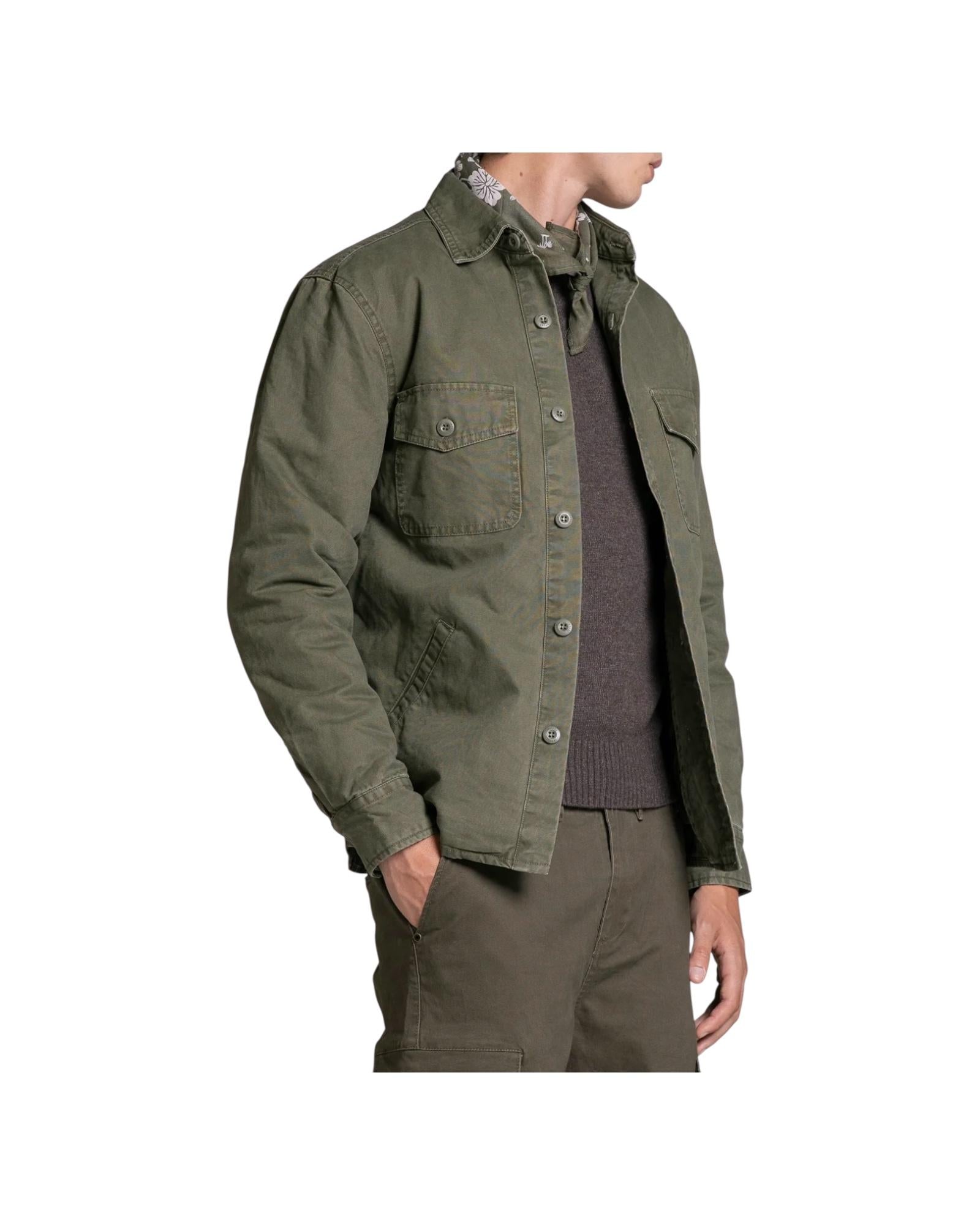 Overshirt Derek Military Green DEREK CNVC03 IMPURE 