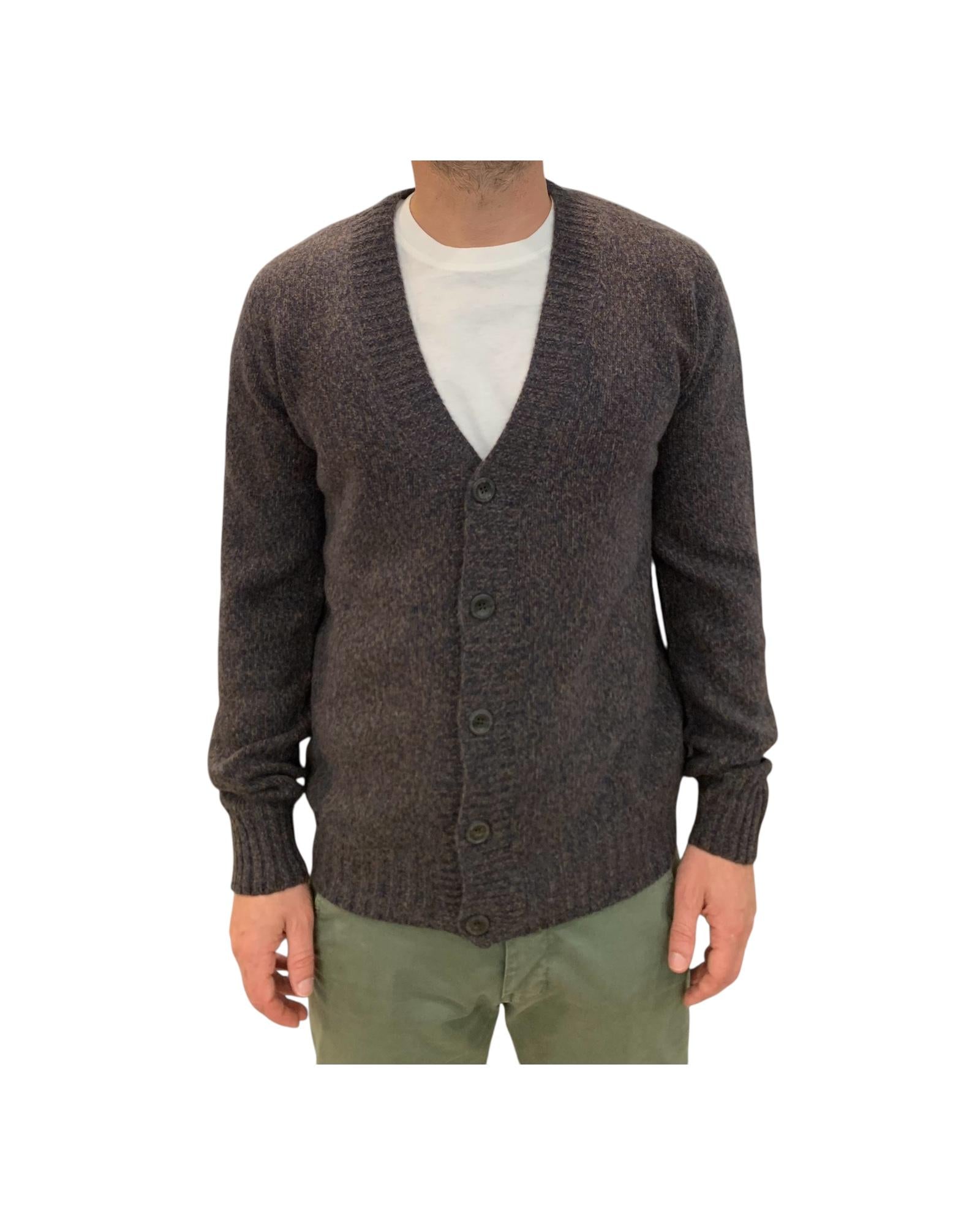Cardigan con bottoni Blu moro 14502 185 RETOIS