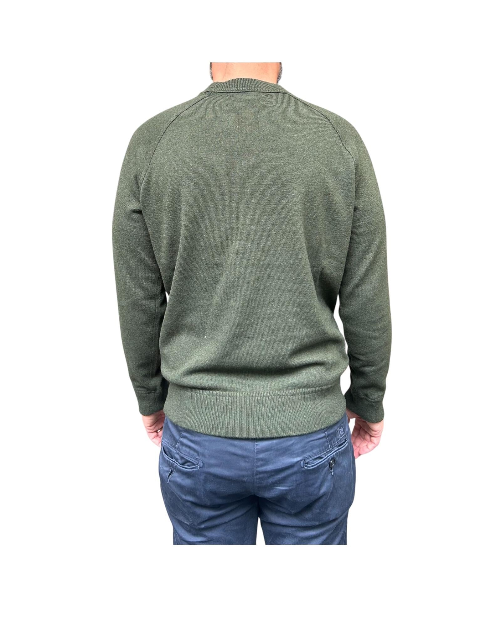 Maglione taglio felpa Military W9009 MILITARY BL'KER