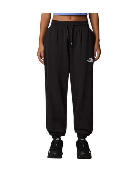 Joggers Essential Relaxed Straight Donna Black NF0A8C1G BLACK THE NORTH FACE 