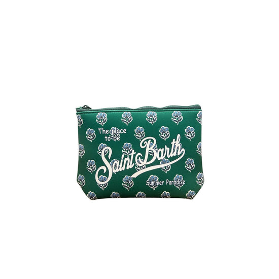 Pochette Aline stampa all over Verde ALIN001 00531L MC2 SAINT BARTH 