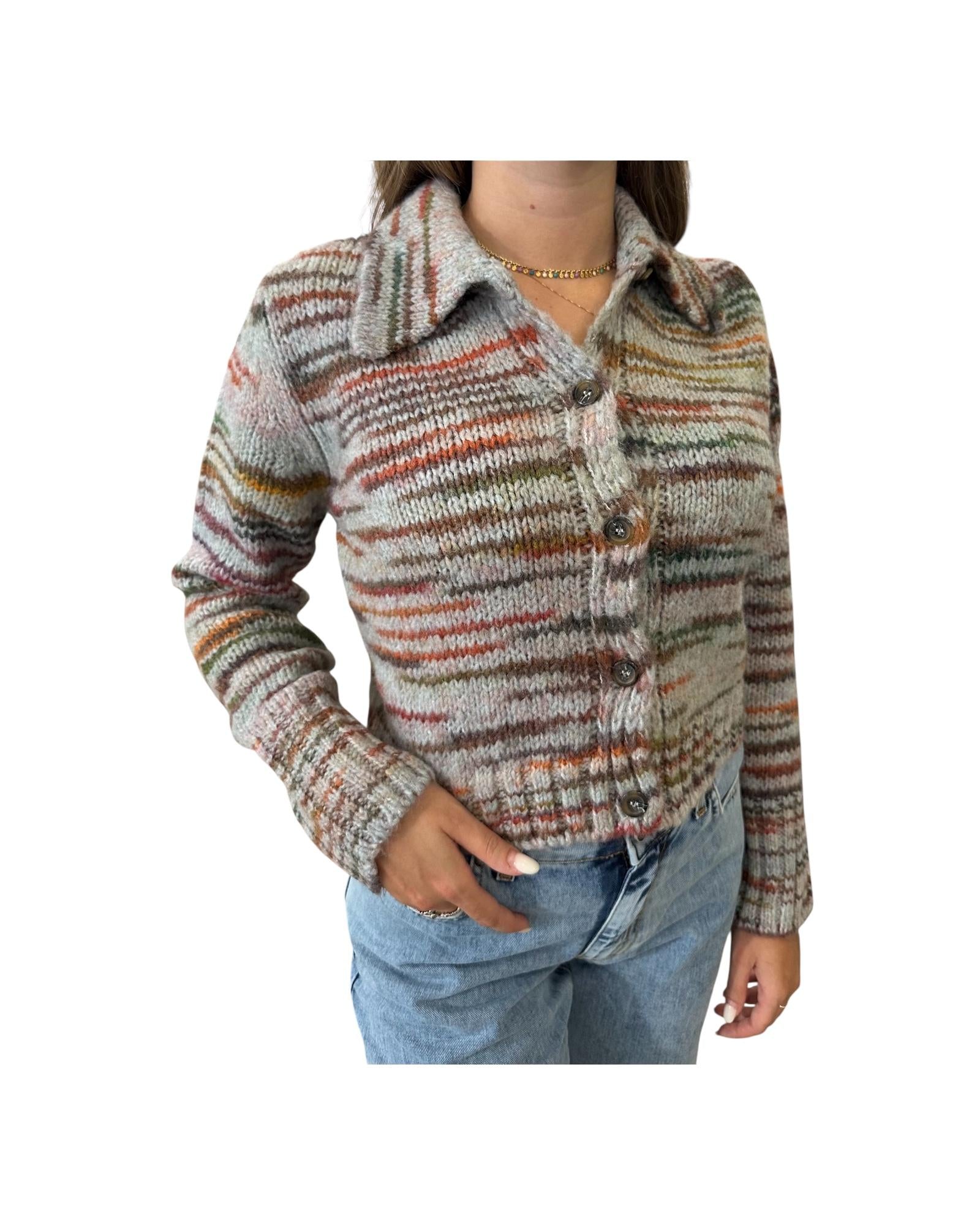 Maglione Crop Resina C12 821 104 Floor 
