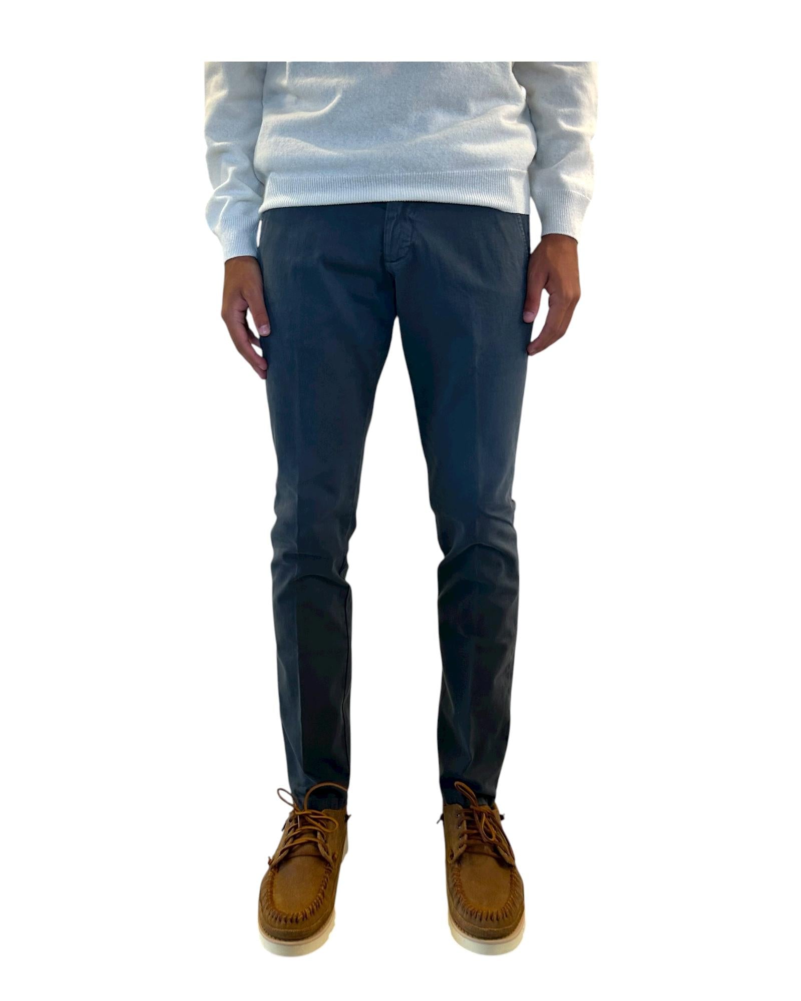 Pantalone New Rolf in gabardina Read dolomite RRU013C8700112 C0238 ROY ROGER'S 