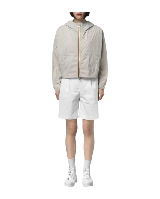 Giacca corta over Beige Lt K6141NW 634 K-WAY 