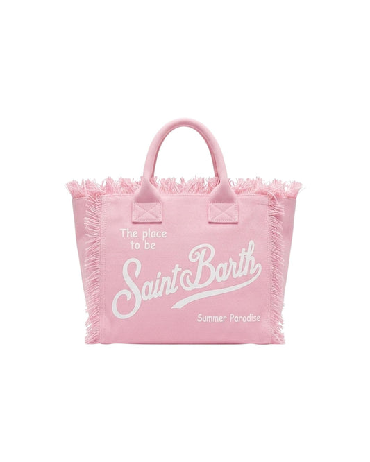 Borsa Colette in canvas Rosa COL0001 09197L MC2 SAINT BARTH 