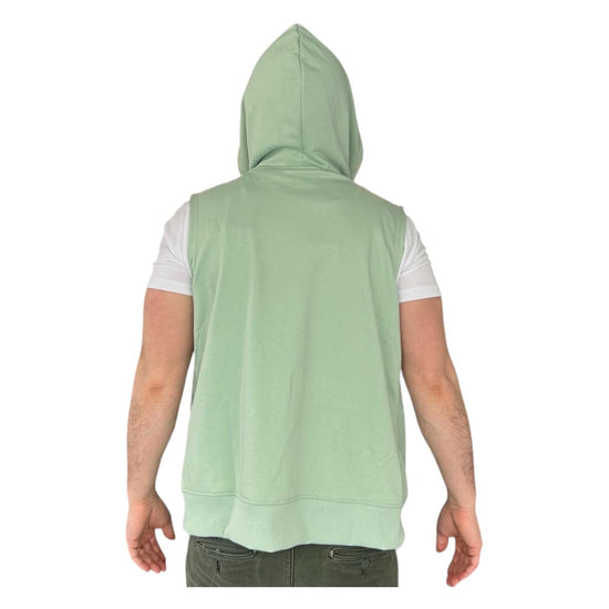 Gilet con cappuccio verde menta 503 VERDE MENTA RE.VI.VAL 