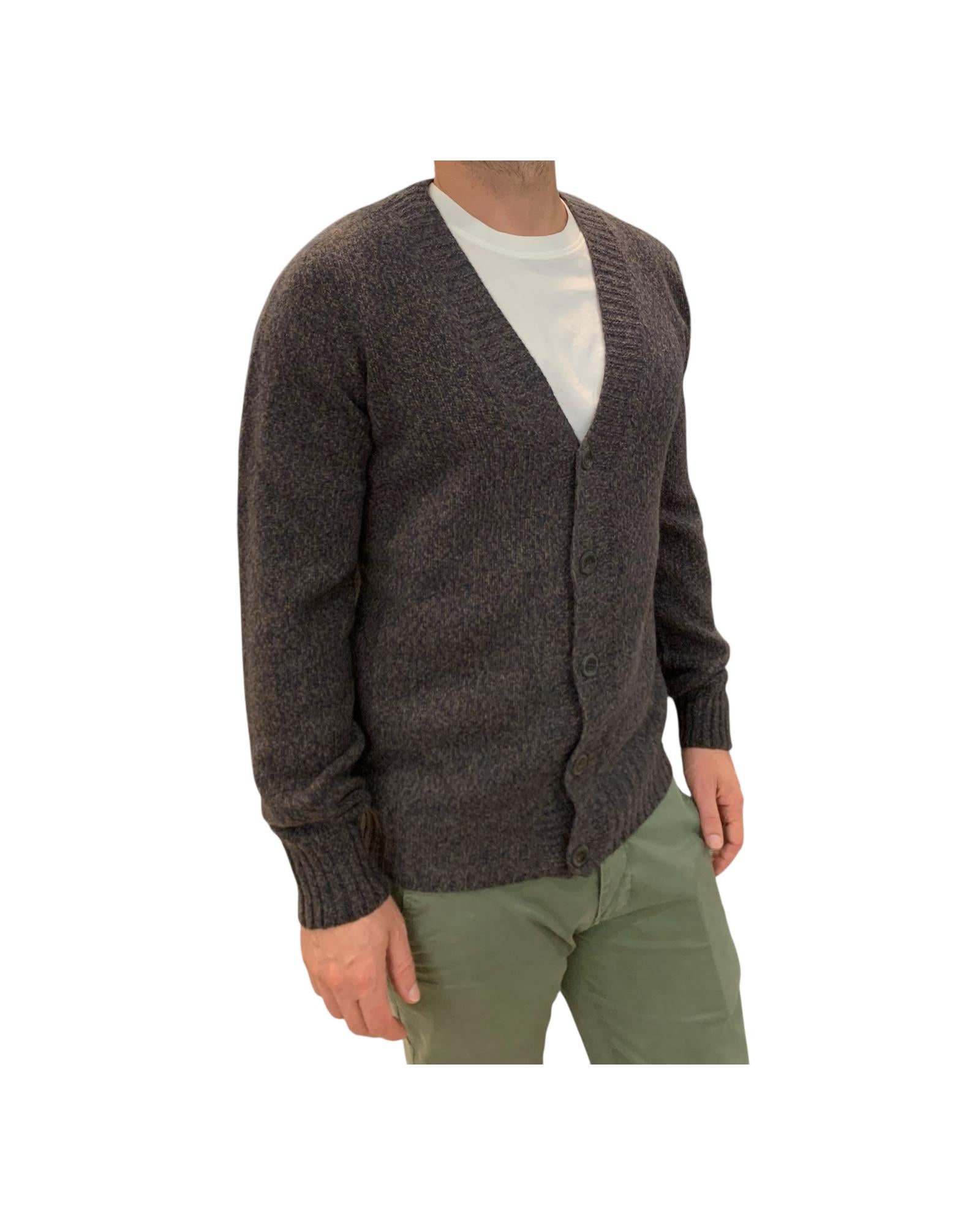 Cardigan con bottoni Blu moro 14502 185 RETOIS 