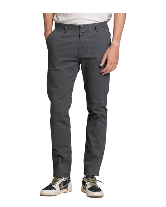 Pantalone in twill stretch Castel rock BRYAN TWSC02 IMPURE 