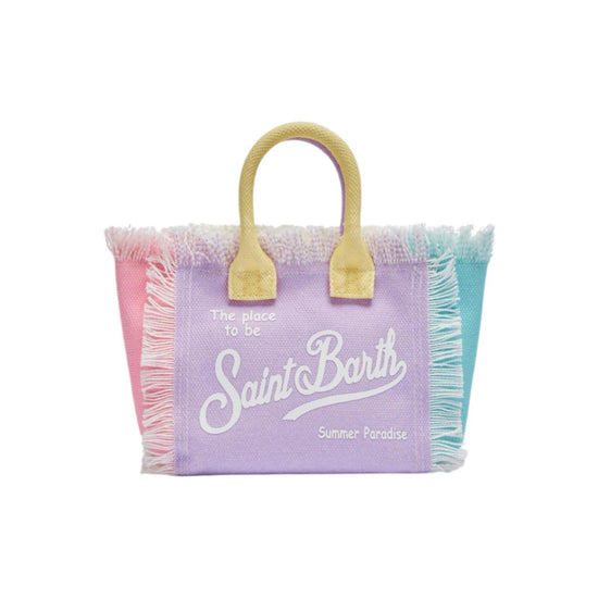 Borsa Colette in canvas di cotone Multicolor COL0001 02576L MC2 SAINT BARTH 