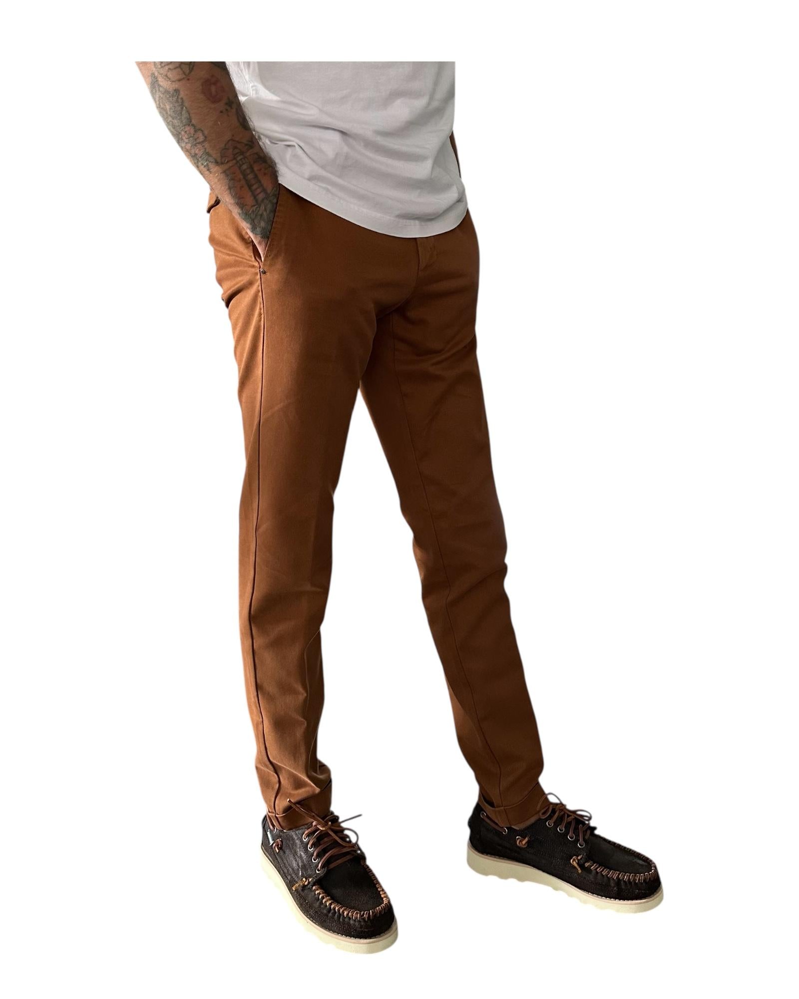 Pantalone SASA chino slim Ruggine A311SASA45TC901/TA 245 AT.P.CO 