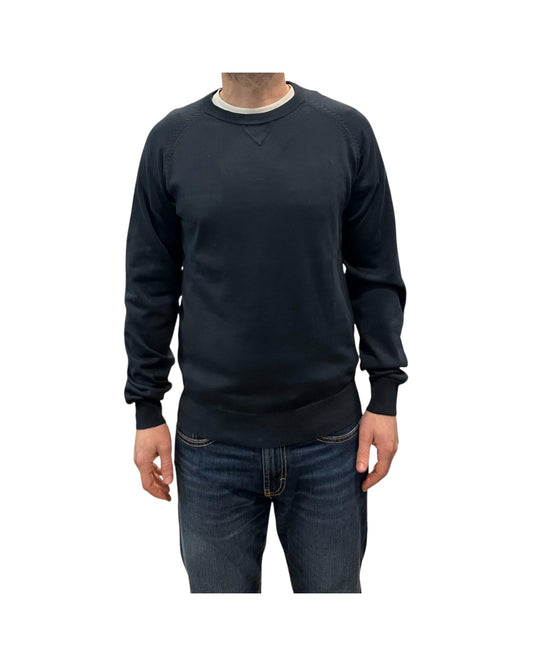 Maglia in cotone taglio felpa Blu 16150 108 RETOIS 