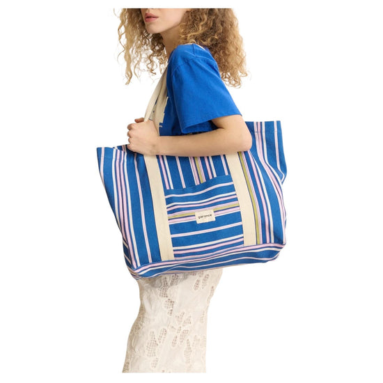Borsa Tote Charly Blu 2123 CHARLY BLU GARANCE PARIS 