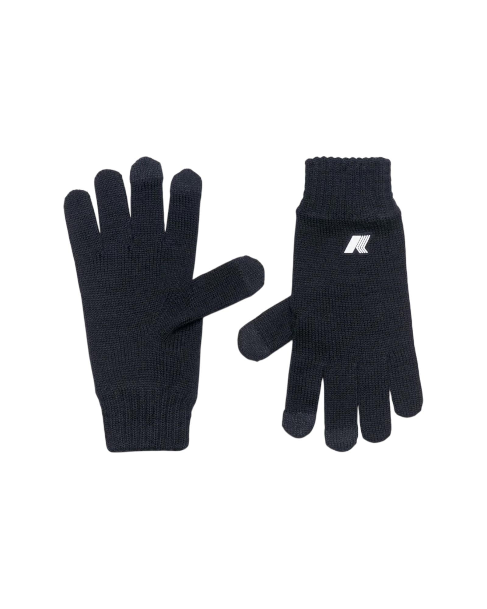 Guanti in lana Blue depth melange K61335W AZ2 K-way 