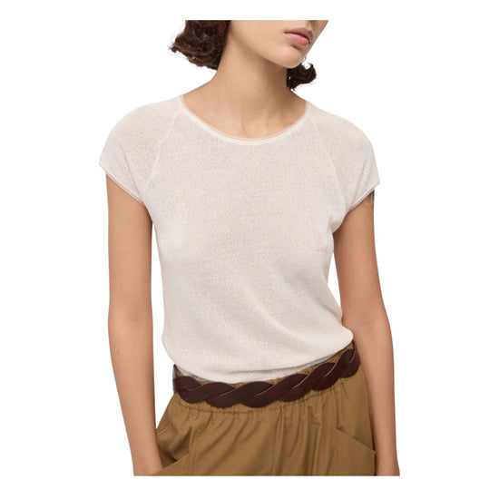 Maglia in viscosa Latte FSS DM8162 LATTE OTTOD'AME 
