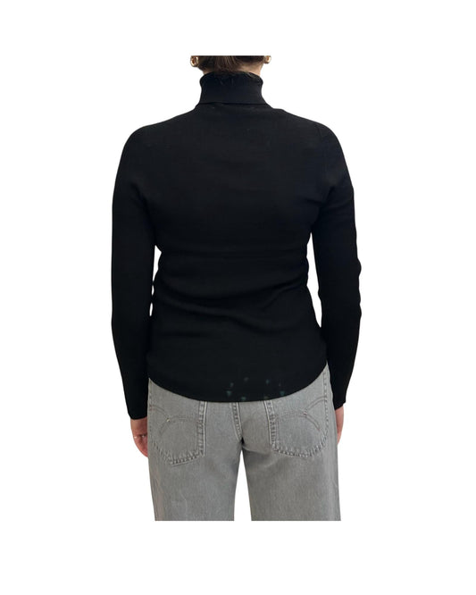 Dolcevita in lana merino Nero MTA P099 001 haveone 