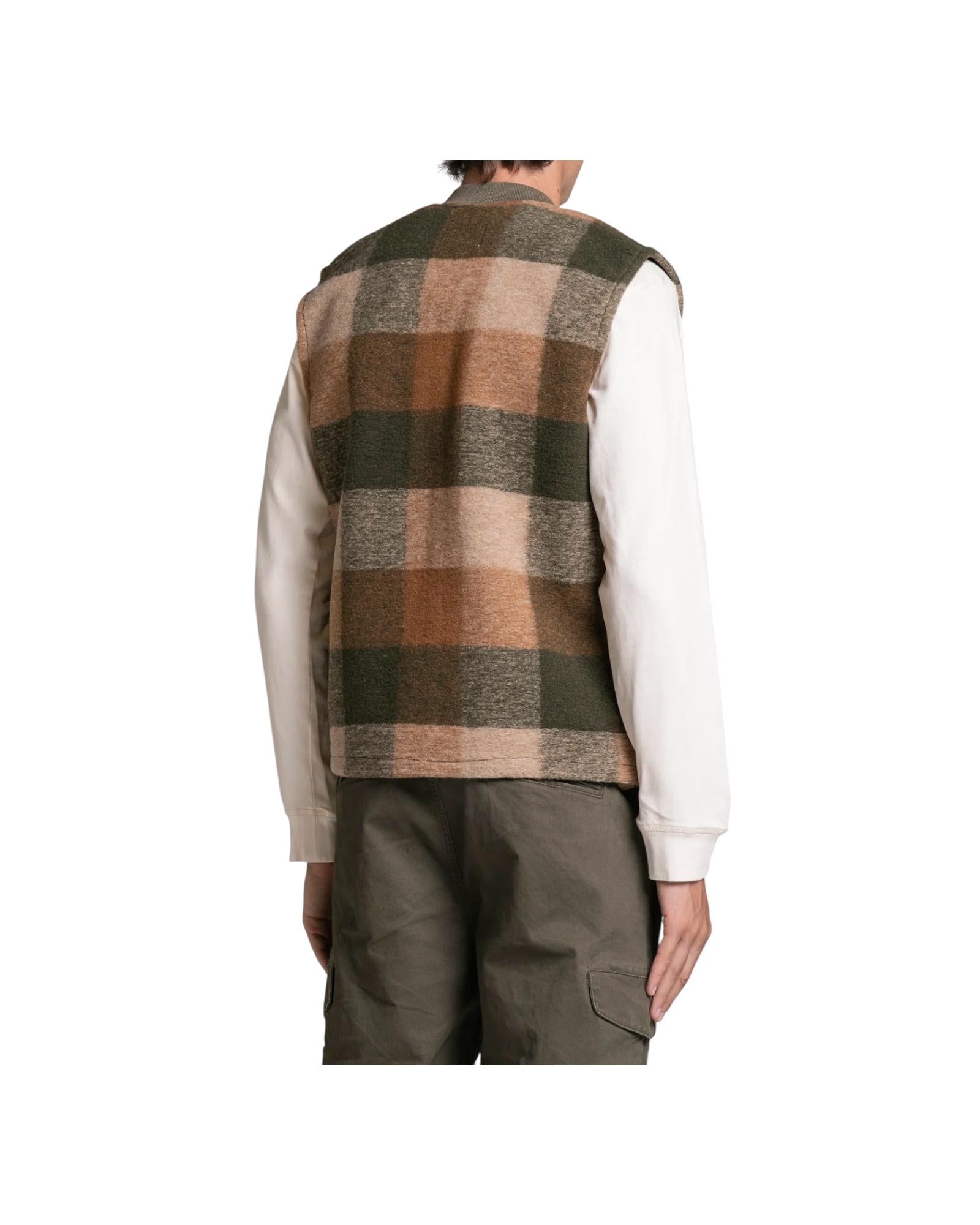 Gilet Terry Military check TERRY CHECK MWB246 IMPURE 