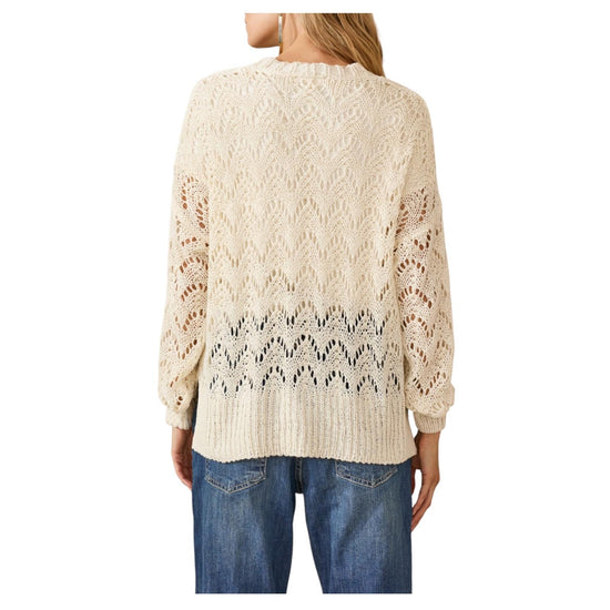 Cardigan in maglia Panna Z39R0183 PANNA SOUVENIR 