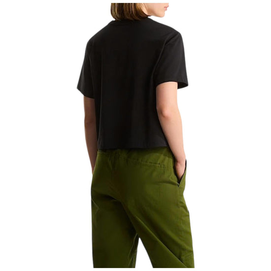 T-shirt evolution simple dome cropped relaxed Black W EVO SD RELAXED BLACK THE NORTH FACE 