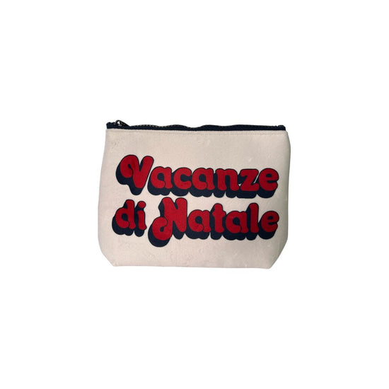 Pochette Aline Vacanze logo Bianco Velluto ALI0002 02226I MC2 SAINT BARTH 