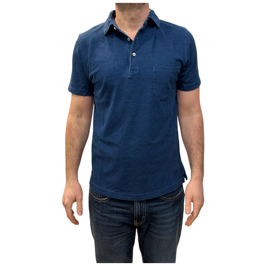 Polo Uomo Cape Cod Indigo Jersey 2010 INDIGO BLEACH BL'KER 
