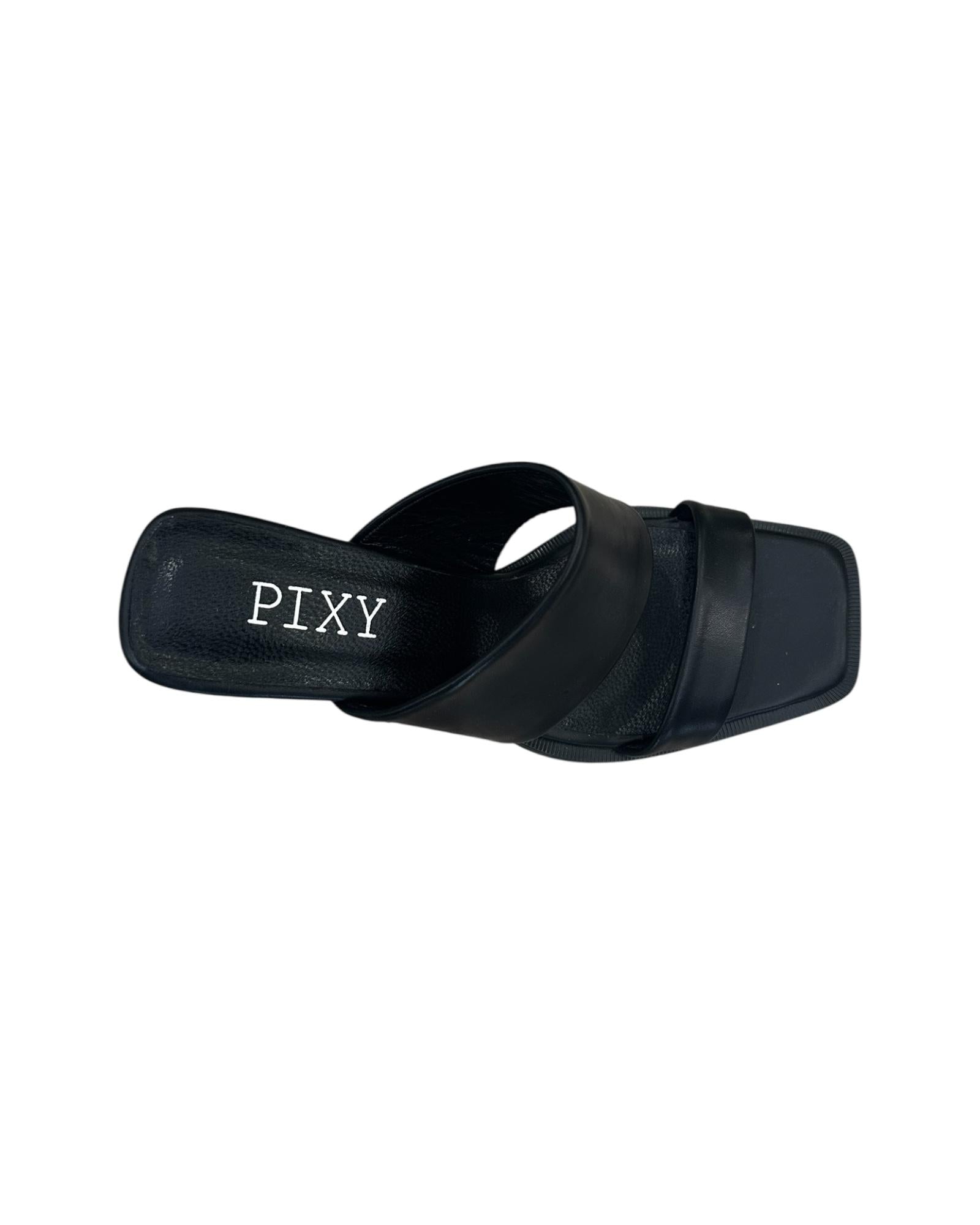 Sandalo con tacco Nero 8047 BLACK PIXY 
