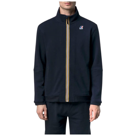 Felpa a collo alto Blue depth K1126IW K89 K-WAY 