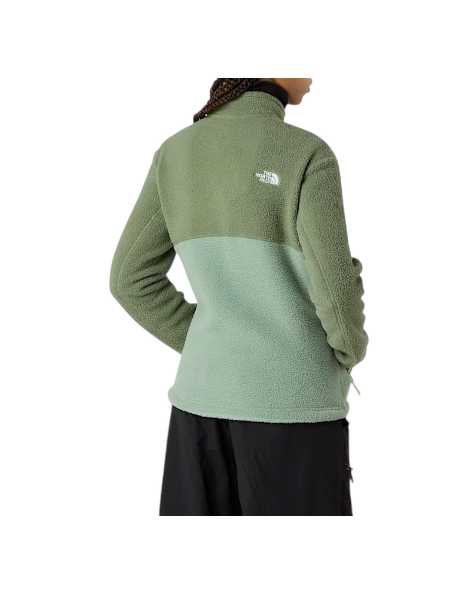 Giacca in pile Yumiori con cerniera integrale donna Slate moss NF0A8E88 SLATE MOSS THE NORTH FACE