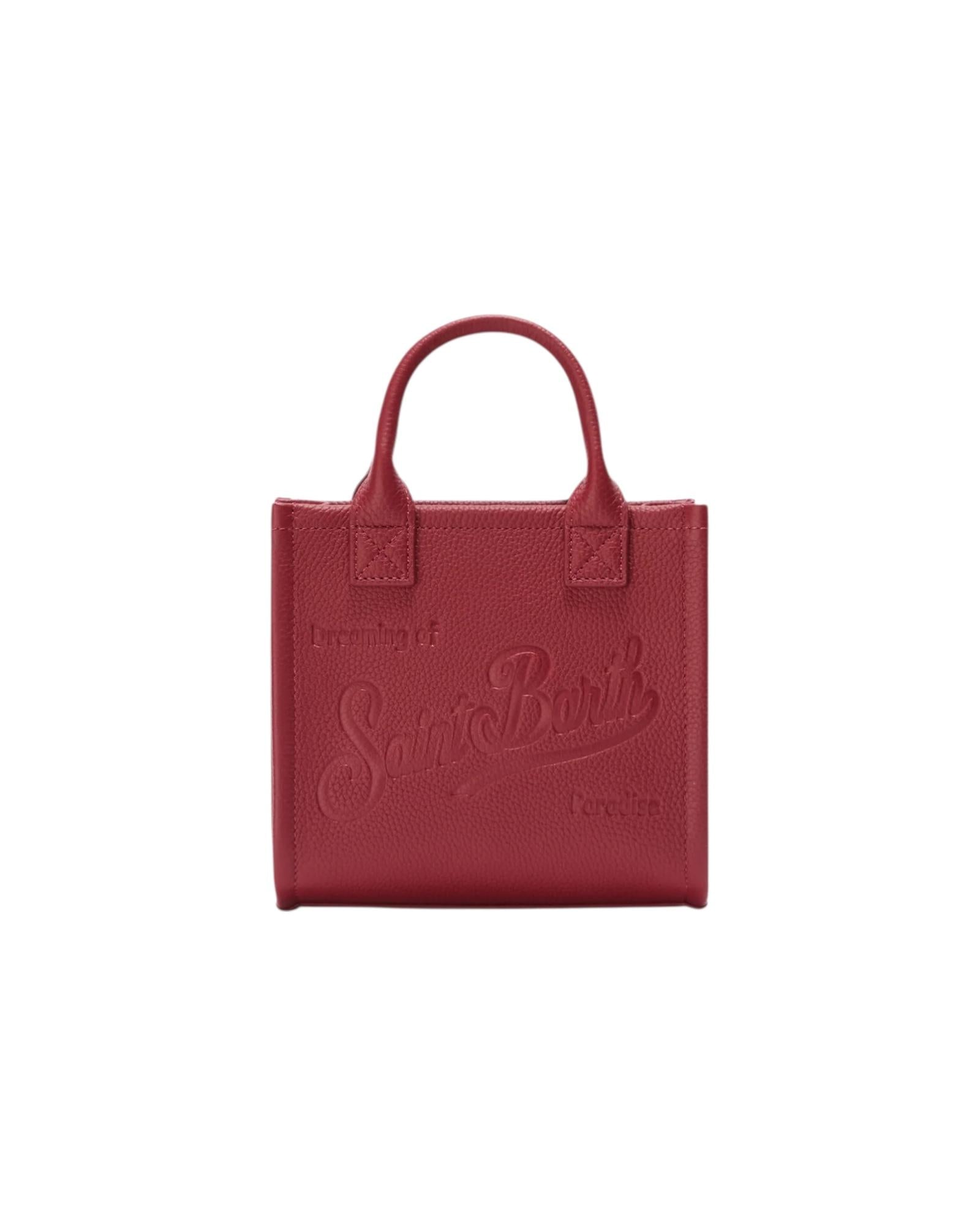 Borsa Mini Vanity Rosso ciliegia VANMI001 00777I MC2 SAINT BARTH 