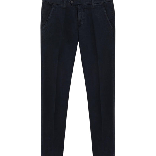 Pantalone New Rolf in gabardina Blu navy RRU013C8700112 C0048 ROY ROGER'S 