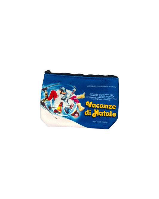 Pochette Aline con stampa Vacanze di Natale Velluto ALI0002 02830I MC2 SAINT BARTH 