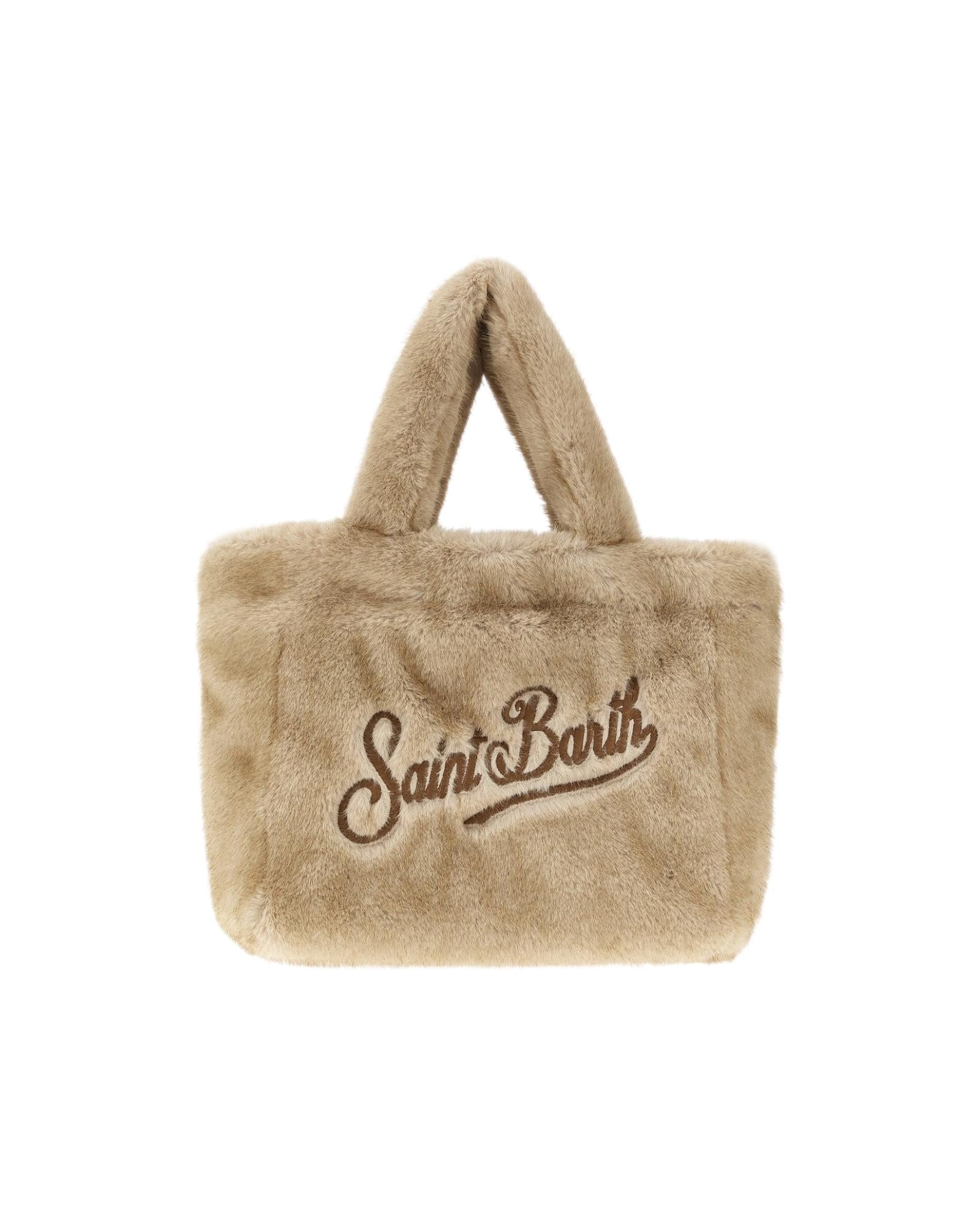 Borsa Colette Soft fur Beige COL0033 00289I MC2 SAINT BARTH