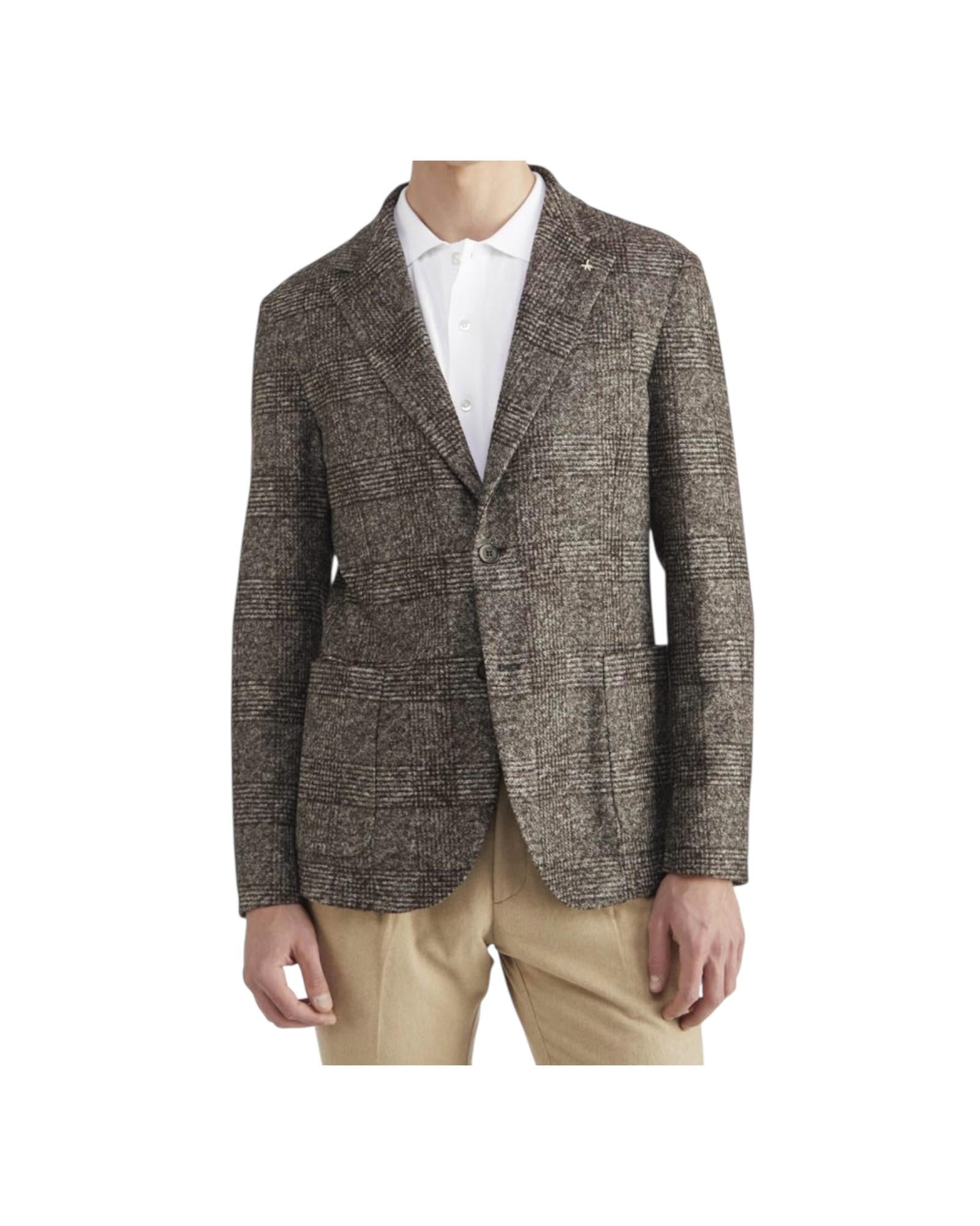 Blazer ALAN a due bottoni Cacao A312ALAN60L102 290 AT.P.CO 