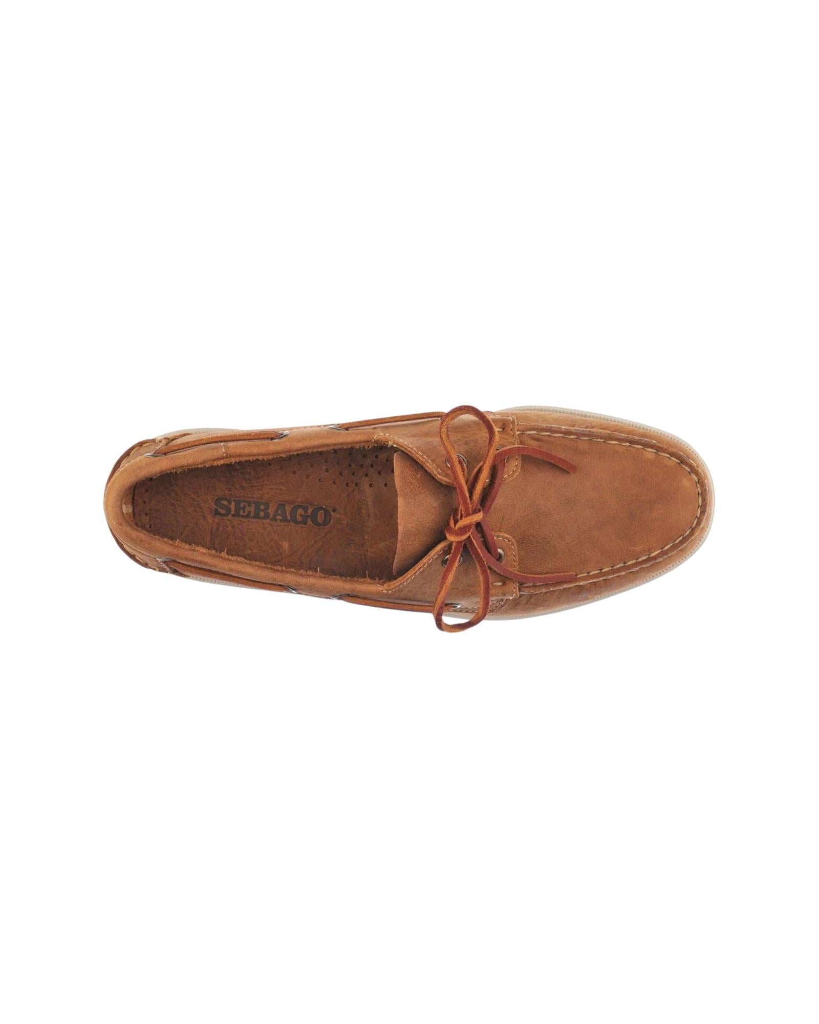 Docksider Portland Crazy Horse Brown Tan 70015H0 912 SEBAGO 