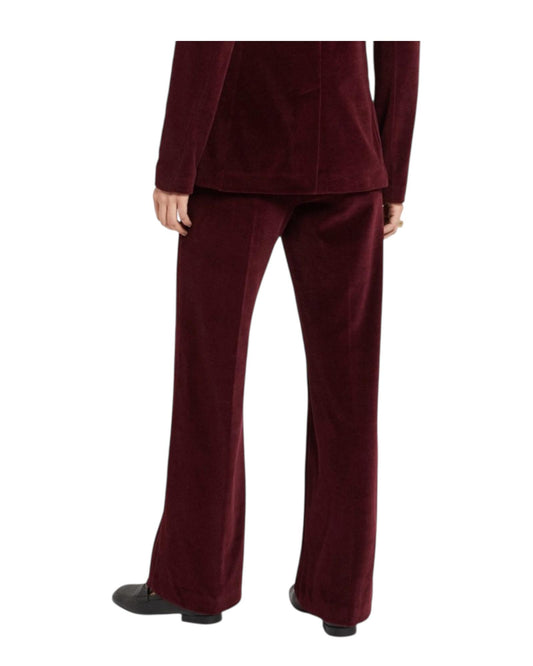 Pantalone Palazzo in velluto Rouge Noir CHX DP9898 ROUGE NOIR OTTOD'AME 