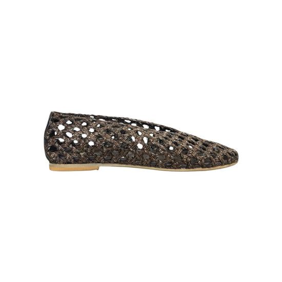 Ballerina in pelle intrecciata Testa di moro 4276 TESTA DI MORO NICHE 