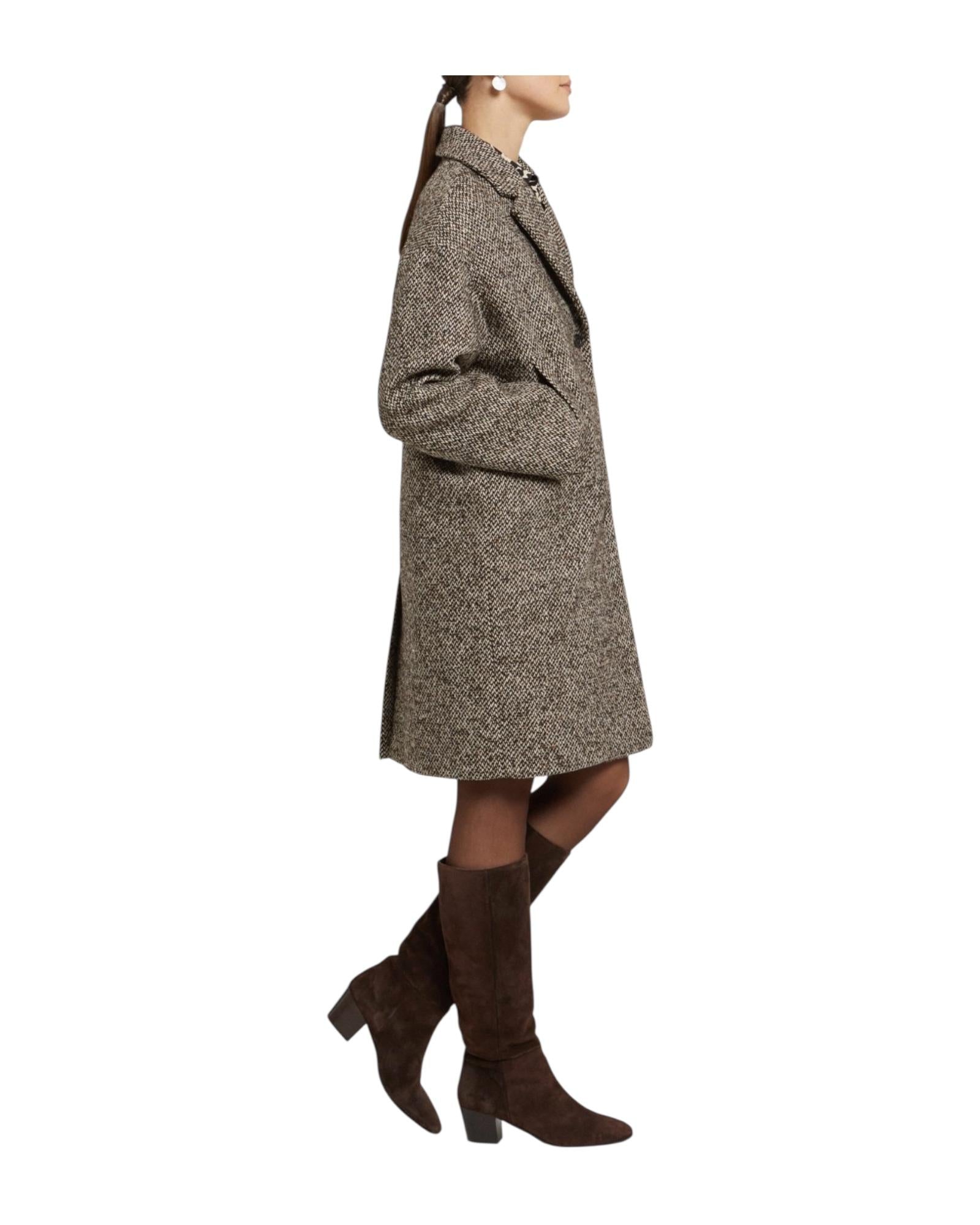 Cappotto midi Melange PCS DJ0063 UNICA OTTOD'AME 