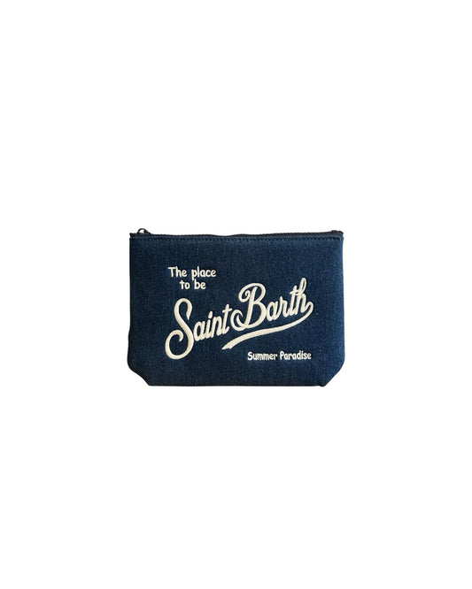 Pochette Aline Denim ALI0007 00436L MC2 SAINT BARTH 