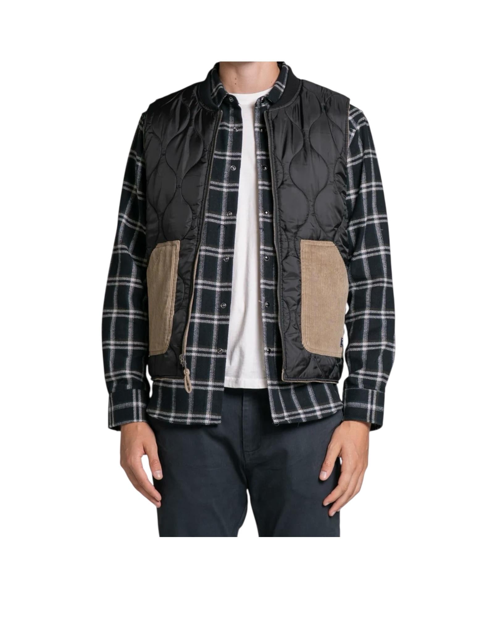 Gilet Martin reverse in corduroy Taupe MARTIN V05222 IMPURE 