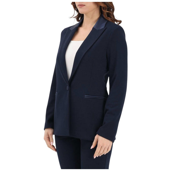 Blazer monopetto Blu TAB0230 BLU VICOLO 