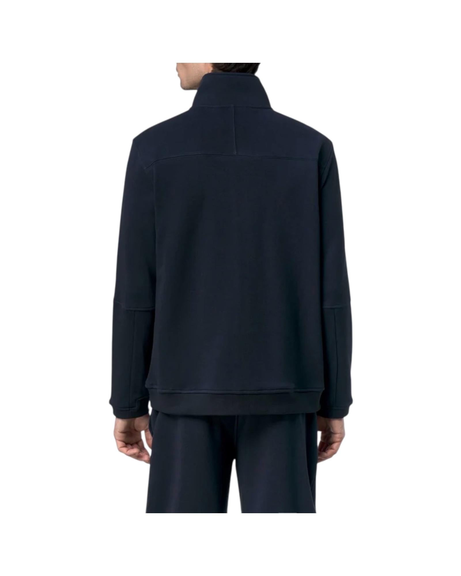 Felpa a collo alto Blue depth K1126IW K89 K-WAY 