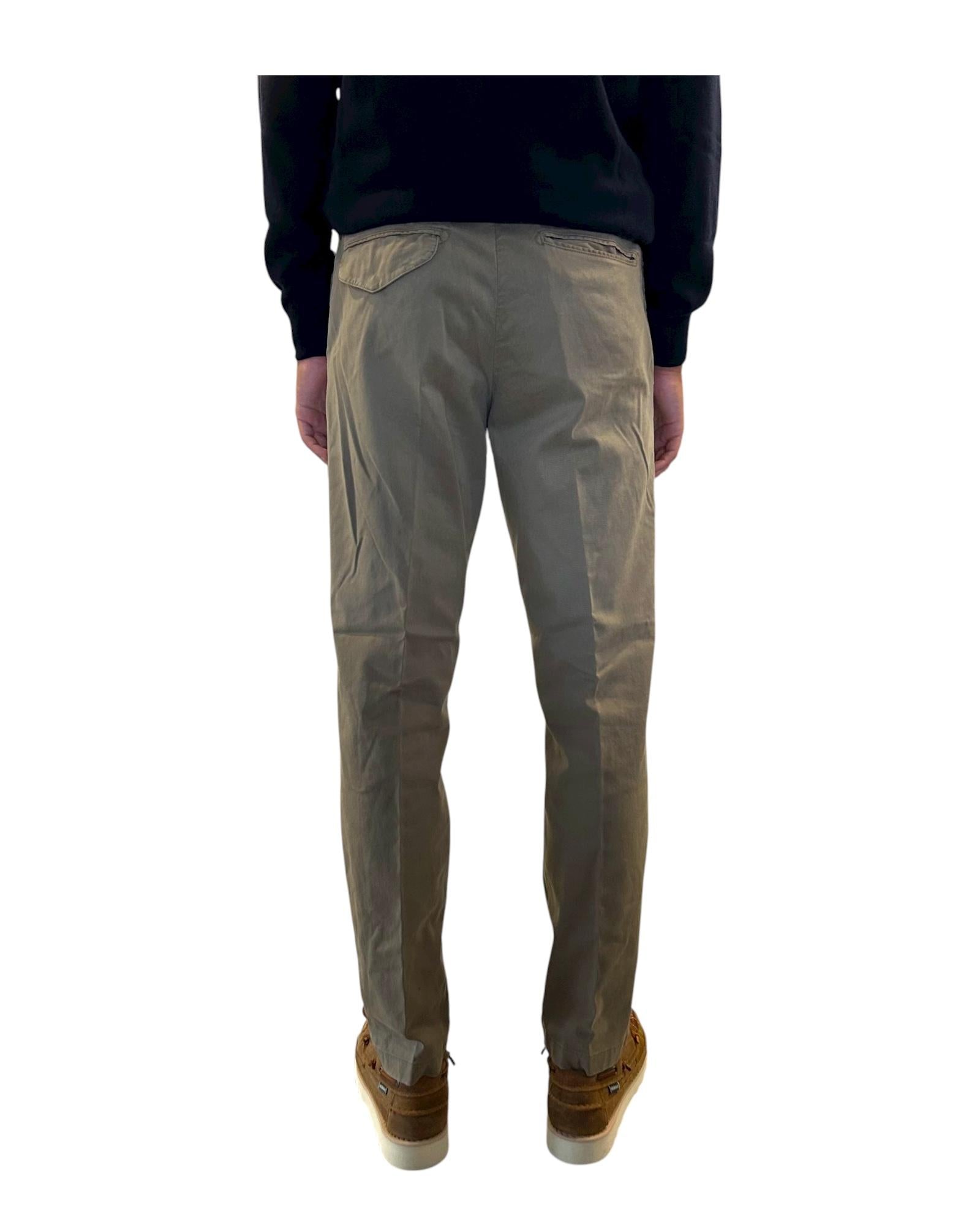 Pantalaccio in cotone Sabbia 25WSU66273 27 WHITESAND 