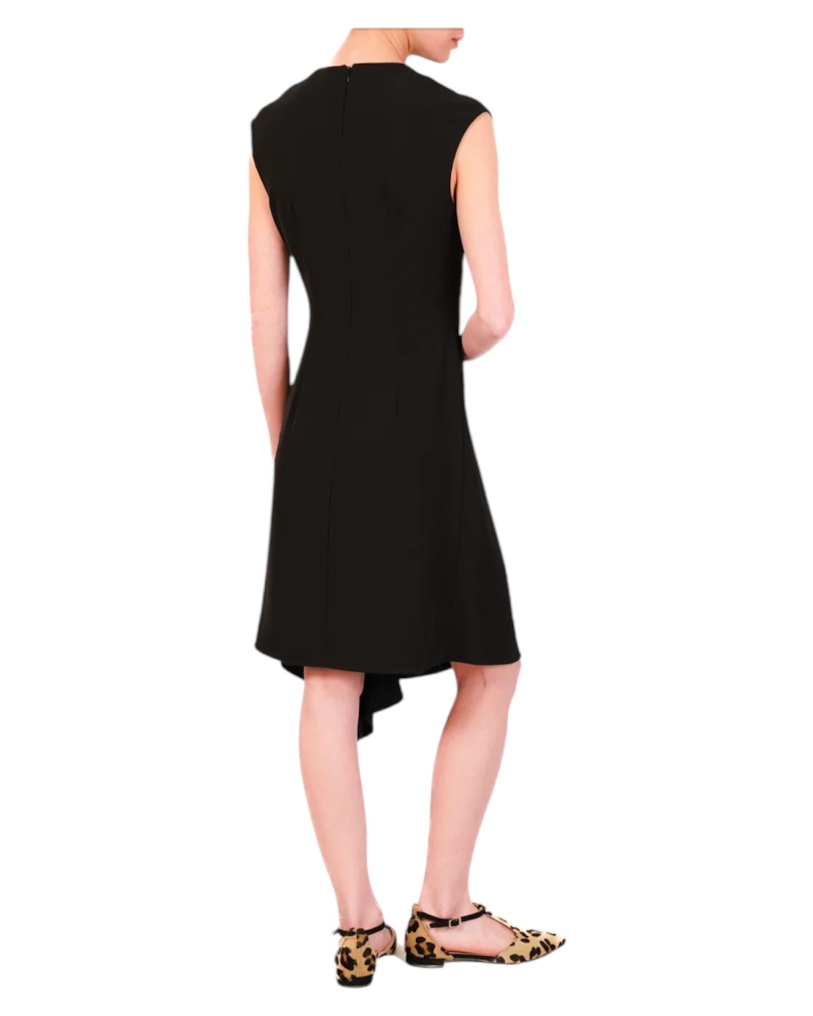 Abito Asimmetrico nero AFS N027 001 haveone 